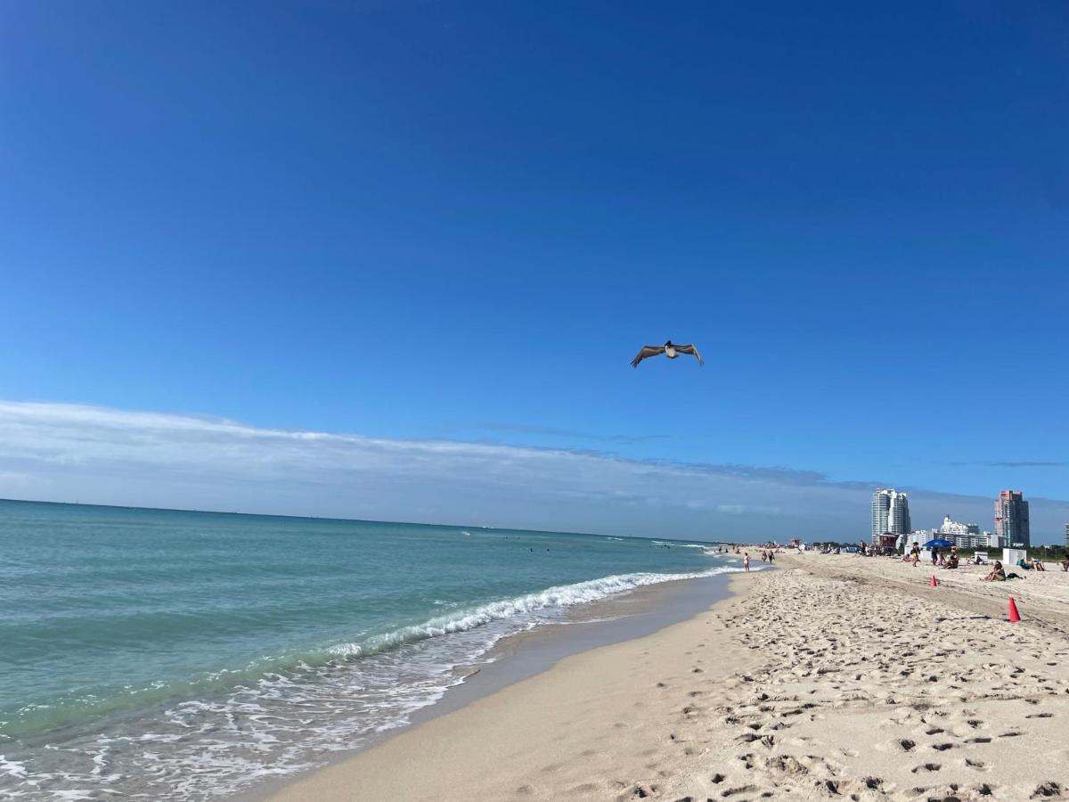 Beachfront Apt In Carlyle Hotel On Ocean Drive Miami Beach Bagian luar foto