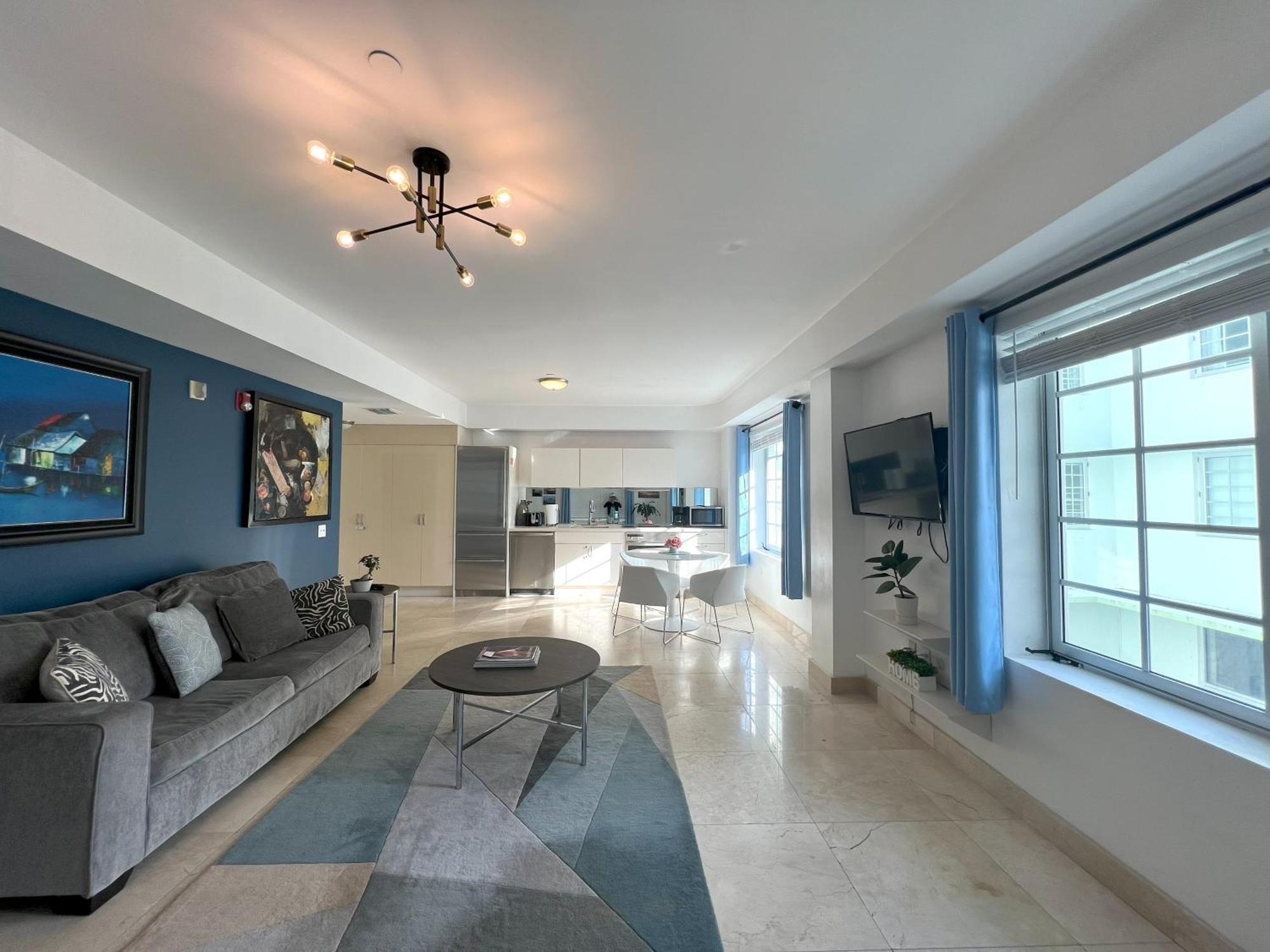 Beachfront Apt In Carlyle Hotel On Ocean Drive Miami Beach Bagian luar foto
